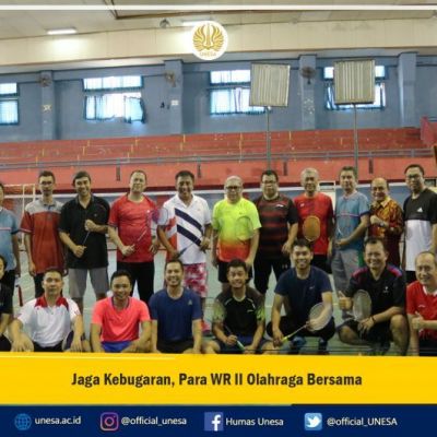 Jaga Kebugaran, Para WR II Olahraga Bersama