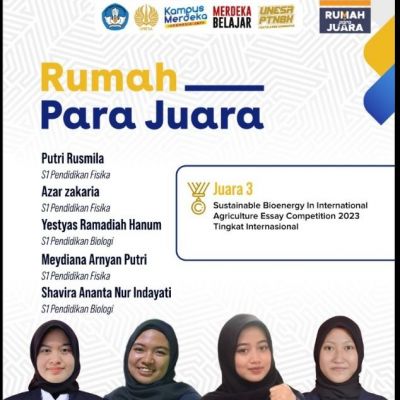 Mahasiswa UNESA Teliti Selada Air Bisa Menghasilkan Cahaya, Bioenergi Proyeksi Masa Depan