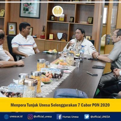 Menpora Tunjuk Unesa Selenggarakan 7 Cabor PON 2020