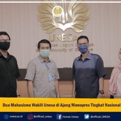 Dua Mahasiswa Wakili Unesa di Ajang Mawapres Tingkat Nasional