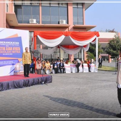 2800 Mahasiswa Diberangkatkan Praktik Ajar Nyata di 174 Sekolah Mitra