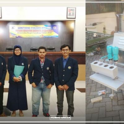 Mahasiswa Unesa Kembangkan Teknologi Mesin Pengolah Susu Sapi