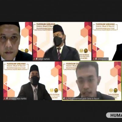 FIO UNESA Luluskan 170 Mahasiswa dari Tiga Prodi dalam Yudisium Periode Kedua 2021