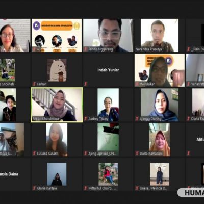 Upgrade Keterampilan Menulis, Jurusan Bahasa dan Sastra Jerman Gelar Webinar Jurnalistik