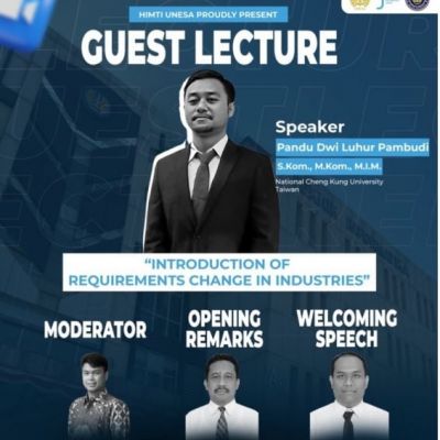Prodi S-1 Sistem Informasi Helat Guest Lecture Introduction of Requirement Change in Industry
