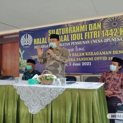 Ikatan Pensiunan UNESA Rawat Kebersamaan Lewat Halalbihalal