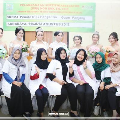 104 Mahasiswa Prodi Pendidikan Tata Rias Ikuti Sertfikasi Kompetensi