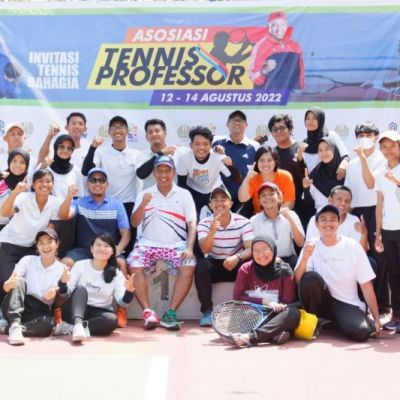 Guru Besar Lintas Perguruan Tinggi Perkuat Sinergi lewat Turnamen Tenis