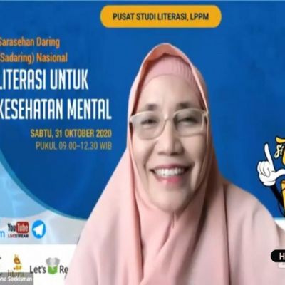 Peringati Bulan Bahasa dan Kesehatan Mental, Pusat Studi Literasi Unesa Gelar Sarasehan Nasional Literasi untuk Kesehatan Mental Lansia