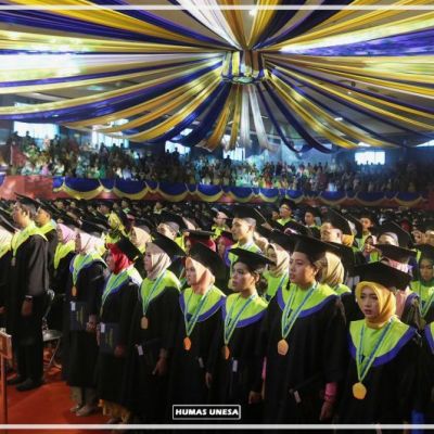 Wisuda 94 Mengusung Tema Wisudawan Unesa Profesional dan Berwawasan Global
