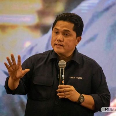 Erick Thohir Bicara Olahraga serta Pentingnya Kolaborasi dan Adaptasi di Hadapan Mahasiswa UNESA