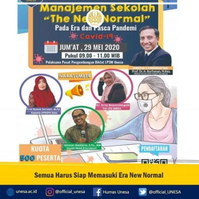 Semua Harus Siap Memasuki Era New Normal