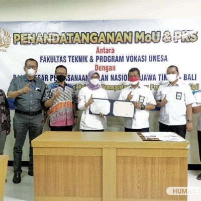 Perluas Jejaring dalam Implementasi MBKM, FT dan Program Vokasi UNESA Gandeng BBPJN Jatim