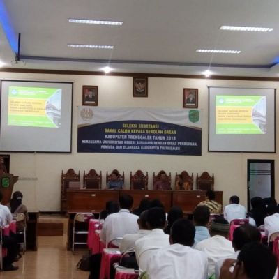 Unesa Melaksanakan Seleksi Substansi Bakal Calon Kepala Sekolah BCKS Jenjang Sekolah Dasar di Kabupaten Trenggalek