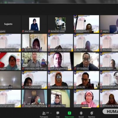 LP3 UNESA Adakan Penyegaran Instruktur Dosen dan Guru Pamong PPG Jabatan 2021