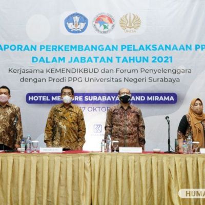 UNESA Tuan Rumah Laporan PPG Nasional 2021 Targetkan 200 Ribu Guru Daljab pada 2024